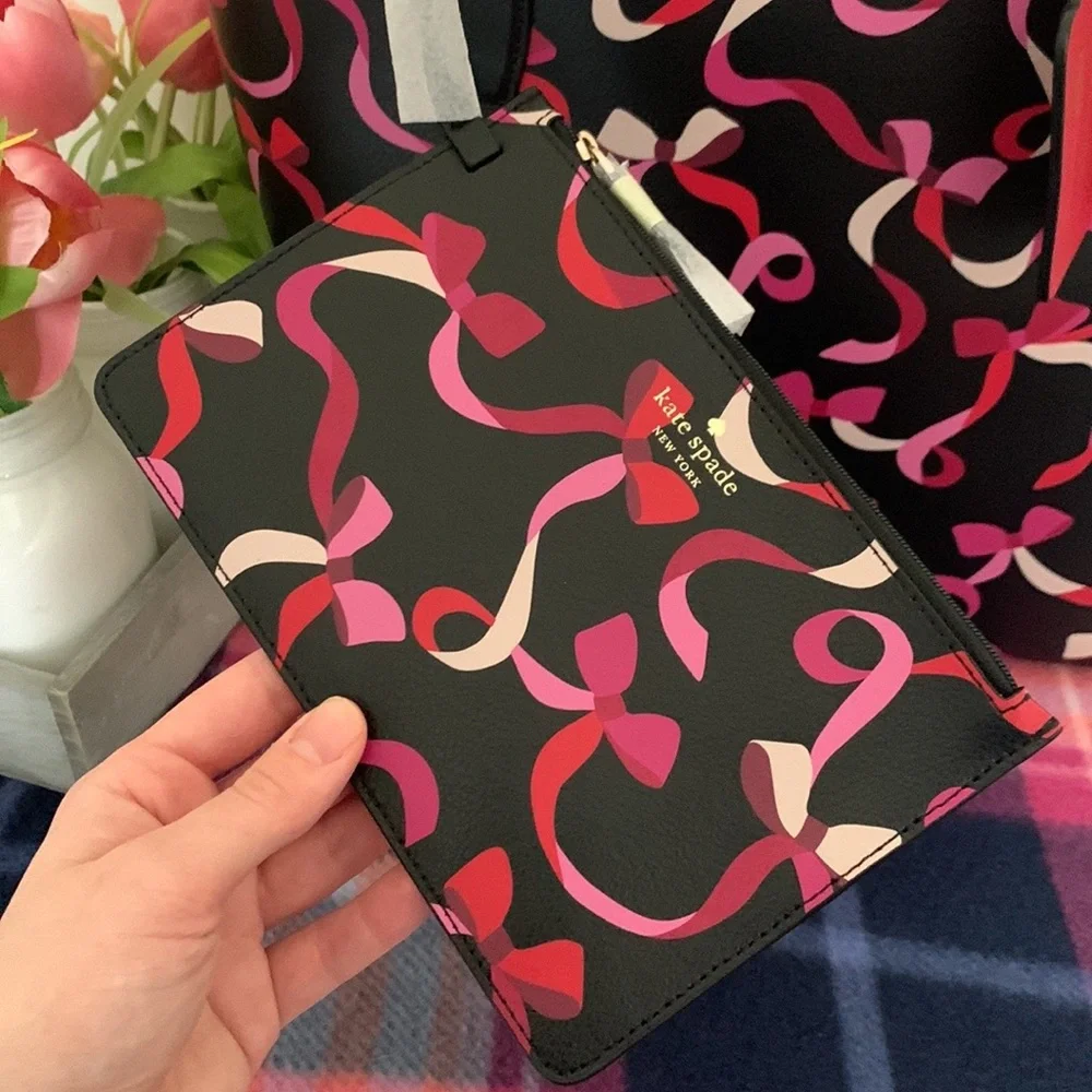 Nwt Kate spade other wrapping party reversible tote bag